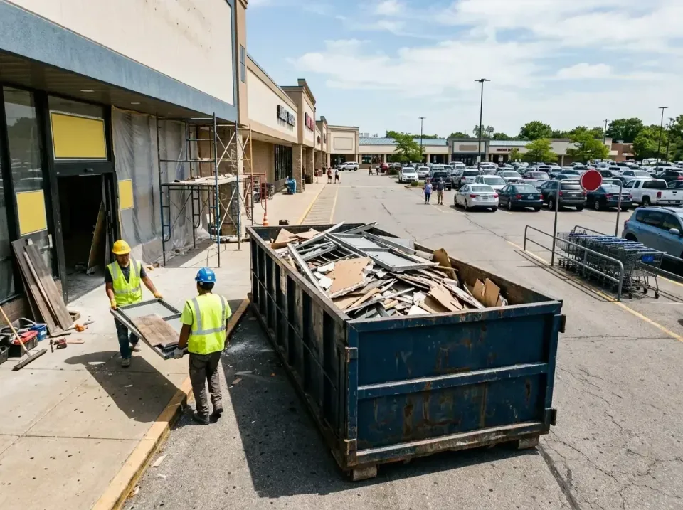 retail-store-renovation-debris-003 — frequently asked questions, Roll-off Dumpster Rentals in Harrah, OK
